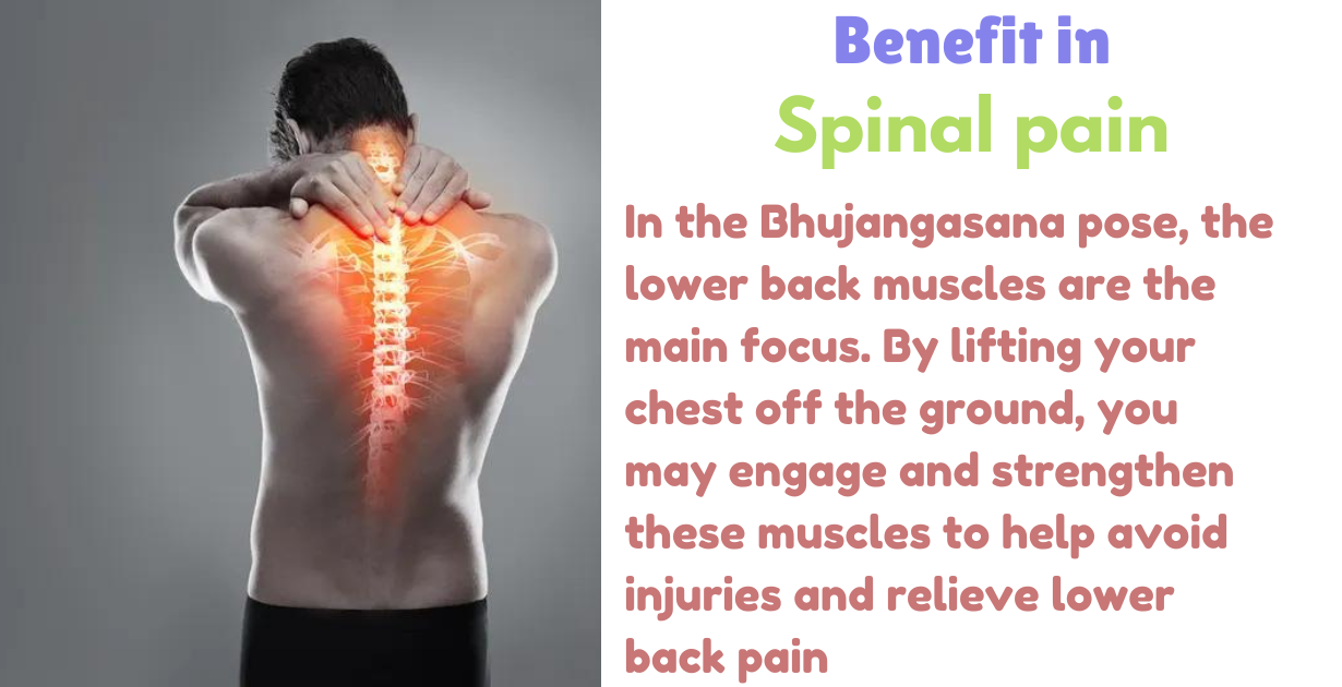 Bhujangasana's Benefits_As Spinal pain