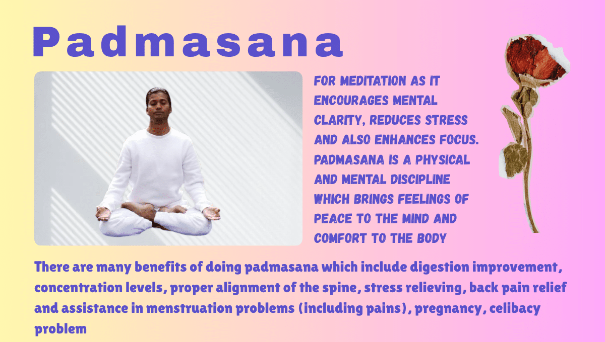 Padmasana Benefits : 5 Deep & Greate Boon for Mind Calm 6 Padmasana's Benefits_padmasana__