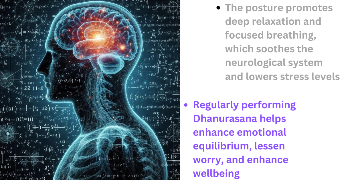 Dhanurasana's Benefits as Anxiety