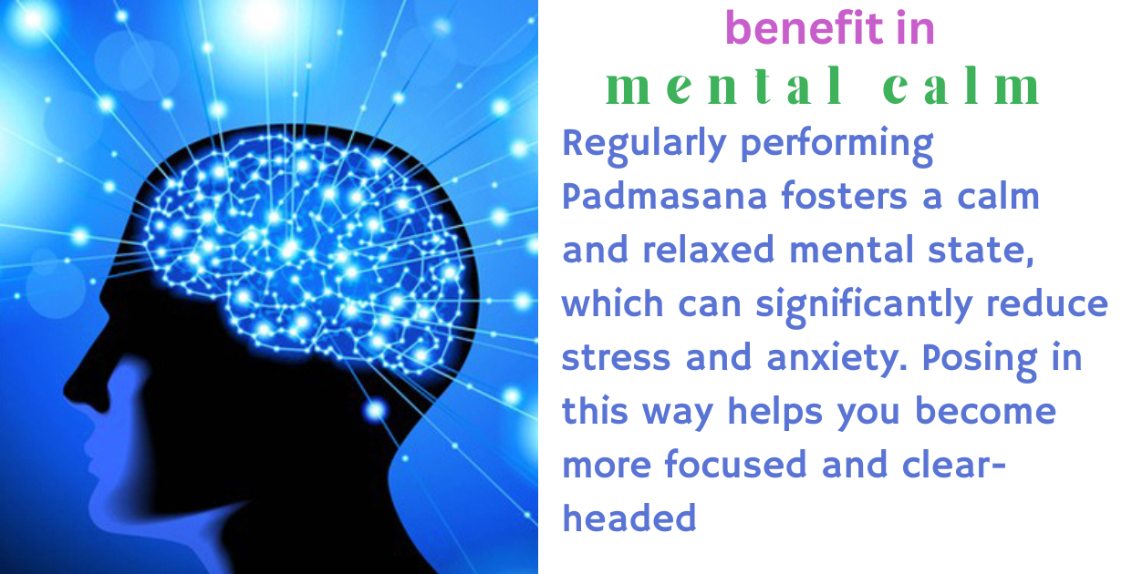 benefits of padmasana as mental calm