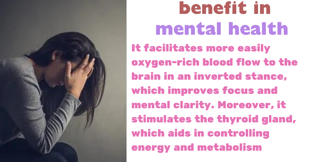 benefits of sarvangasana as mental health