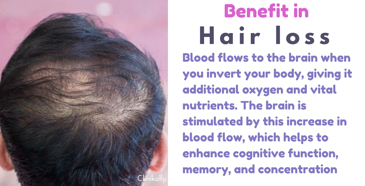 benefits of shirshasana as Hair loss