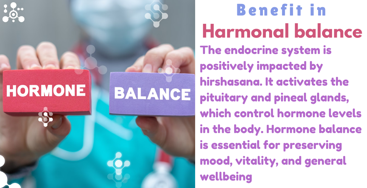 benefits of shirshasana as Harmonal balance