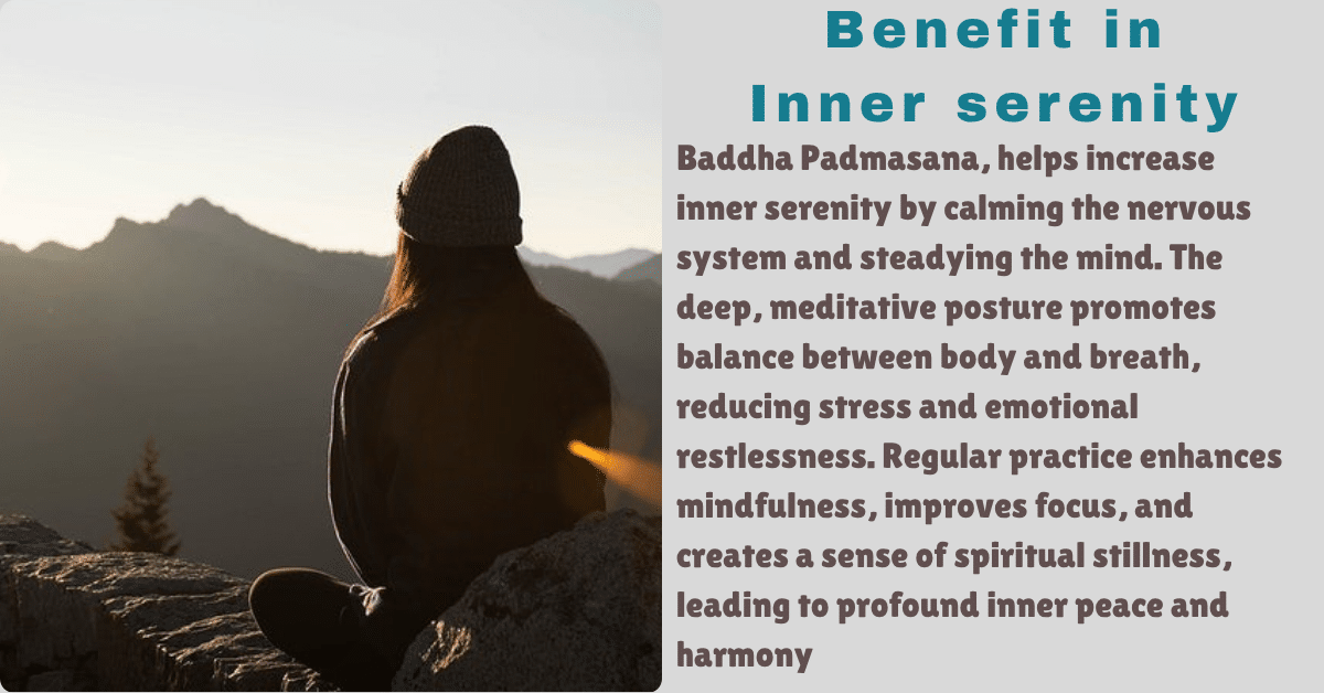 Badh Padmasana Benefits : 1 Amazing Boon for Inner Peace 8 Badh Padmasana Benefits_increase inner serenity_