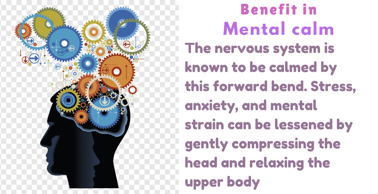 Benefits of Uttanasana_As a mental calm