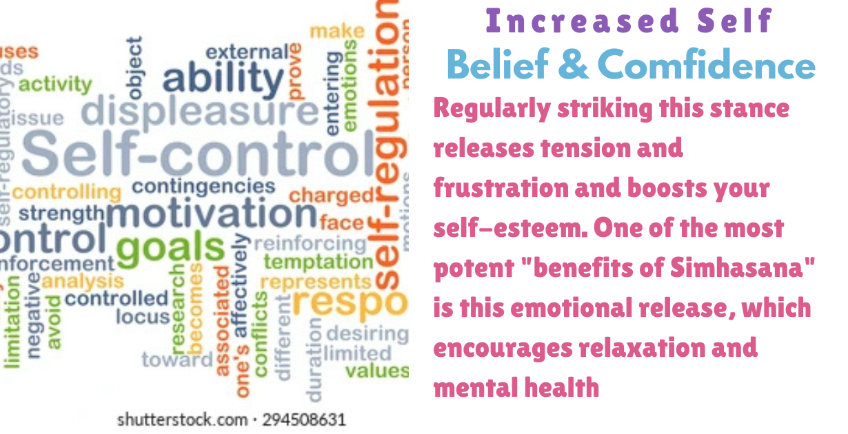 Benefits of sinhasana_As self comfidence