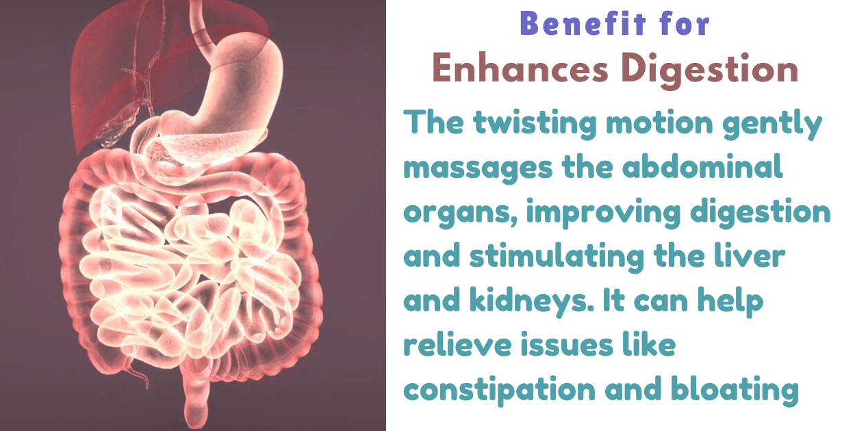 Matsyendrasana benefits : 2 deep effects on obdeminal organs health for women 9 Matsyendrasana benefits_As a Digestive health