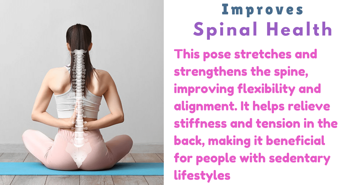 Matsyendrasana benefits : 2 deep effects on obdeminal organs health for women 10 Matsyendrasana benefits_As a spinal health