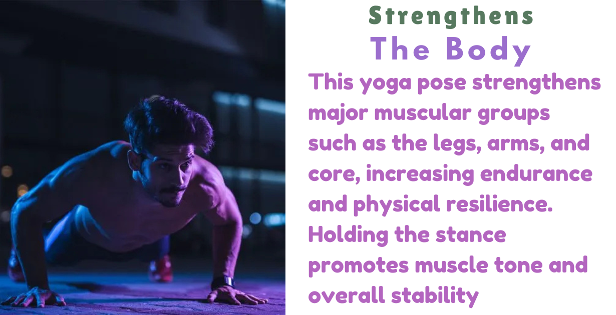 Veer Bhadrasana's Benefits_As body strength