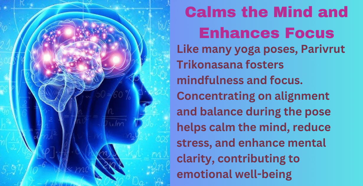 Parivrut Trikonasana benefit : 4 magical changes that will happen in your body 14 Parivrut Trikonasana benefits_impproved mental calm