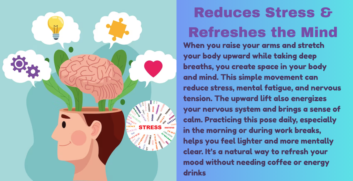 Urdhva Hastasana Benefits_stress reliefe