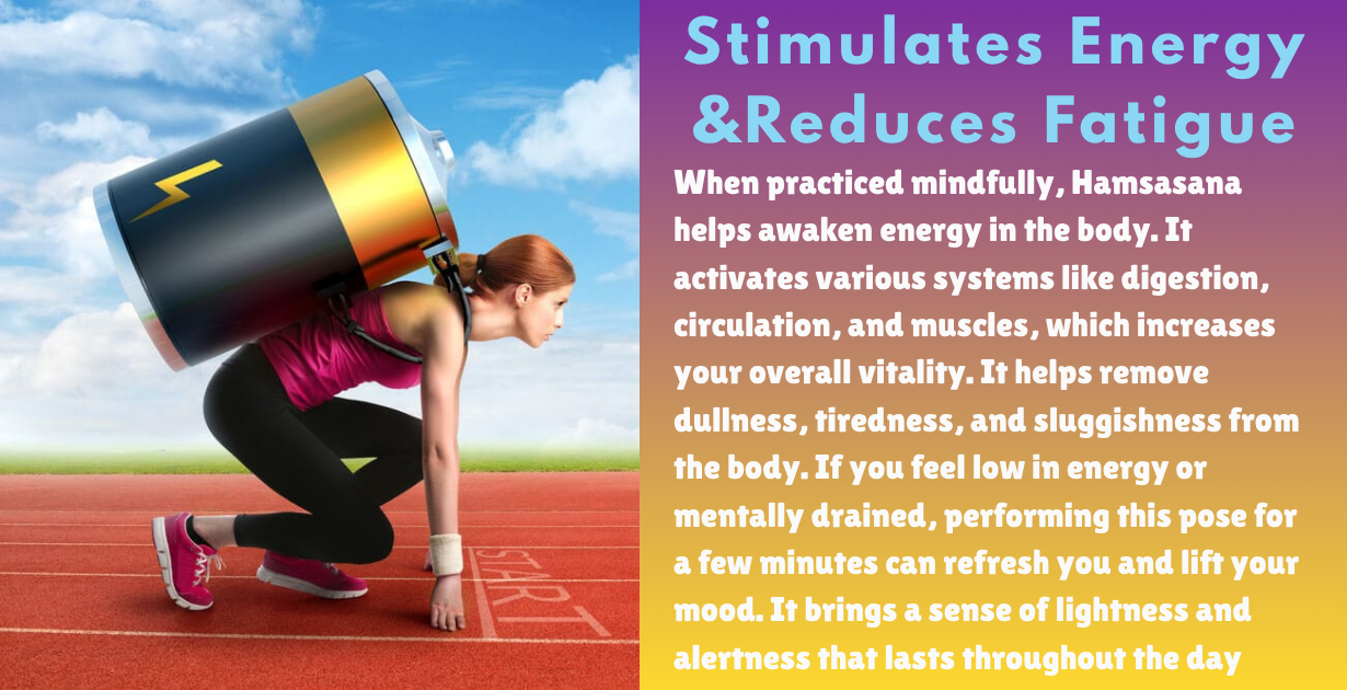 Hamsasana benefits_As boost energy