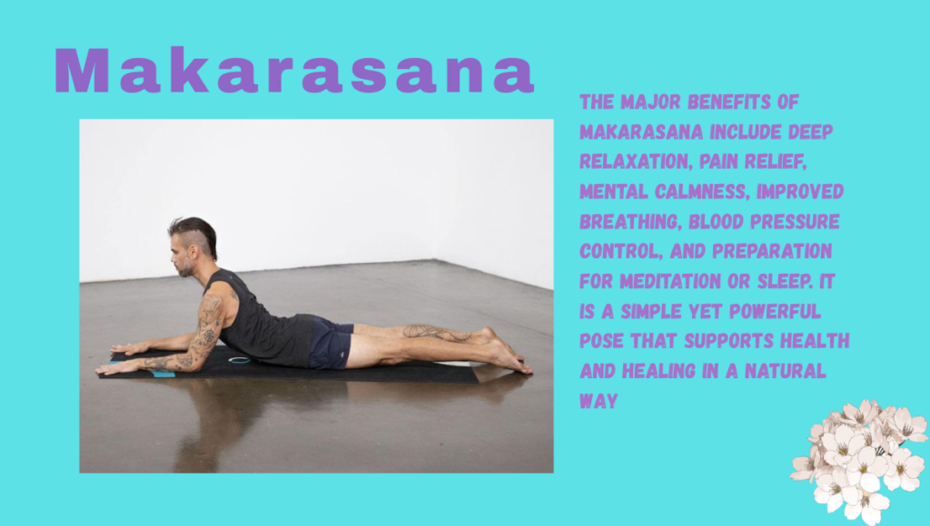 Makarasana benefits